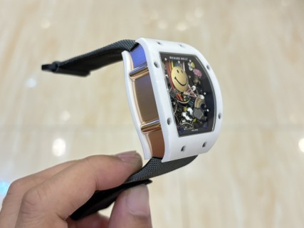 Richard Mille RM 88 Smiley Automatic Tourbillon White view 4