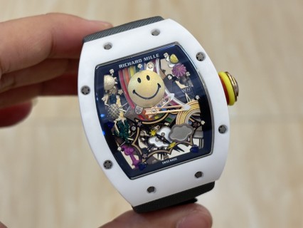 Richard Mille RM 88 Smiley Automatic Tourbillon White view 5