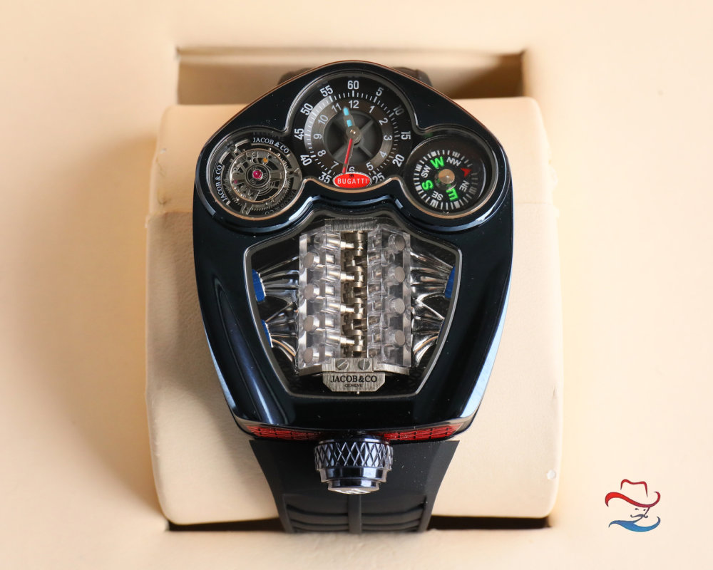 Jacob & Co Bugatti Tourbillon Rose Gold Watch view