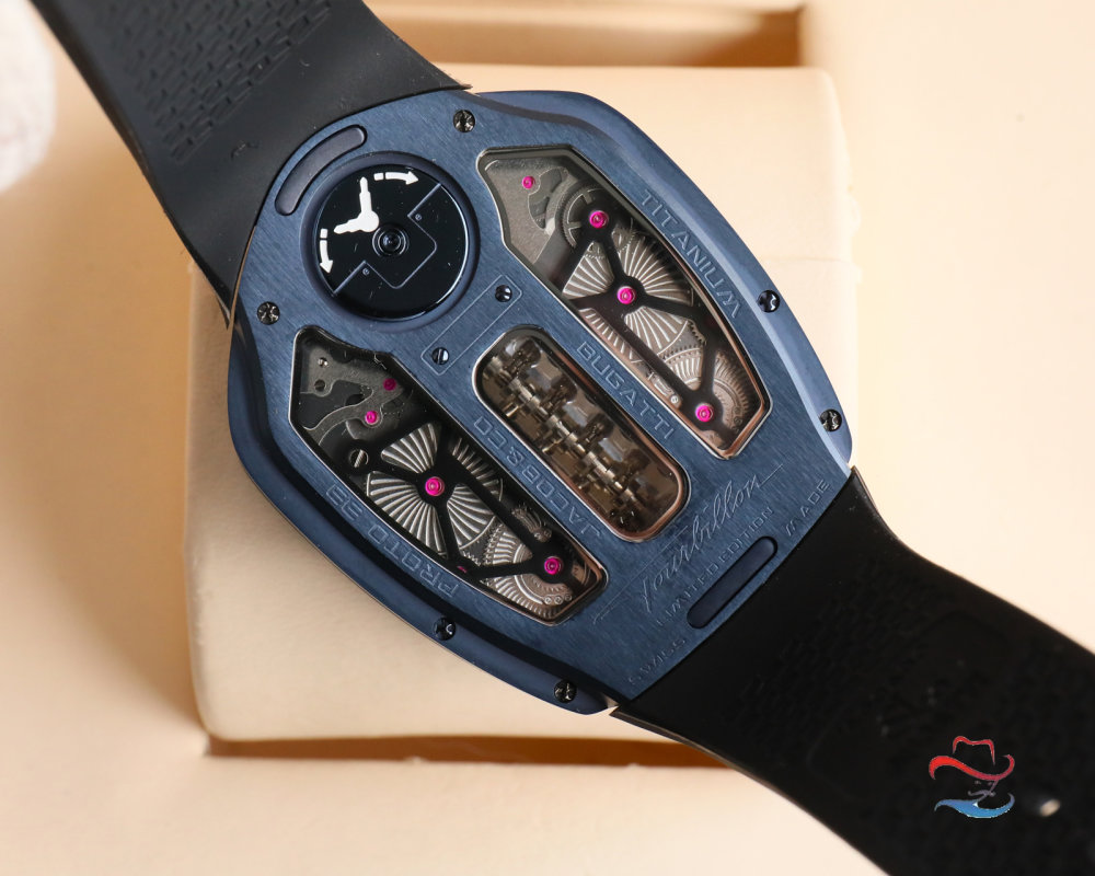 Jacob & Co Bugatti Tourbillon Rose Gold Watch view