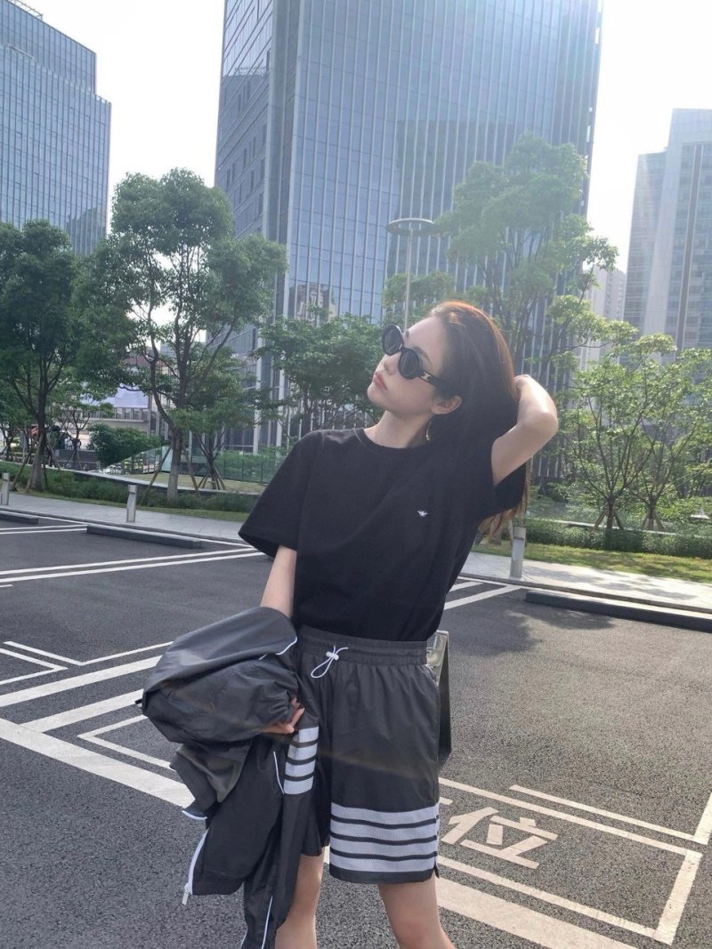 Black Classic Short Sleeve T-Shirt with Small Logo