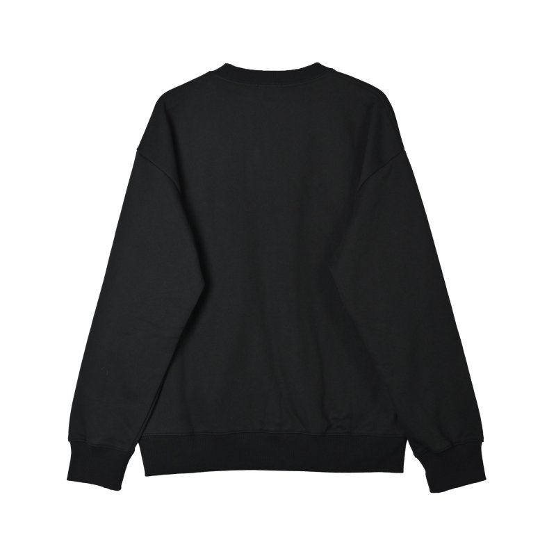 Dior Black Logo Embroidered Crewneck Sweatshirt view