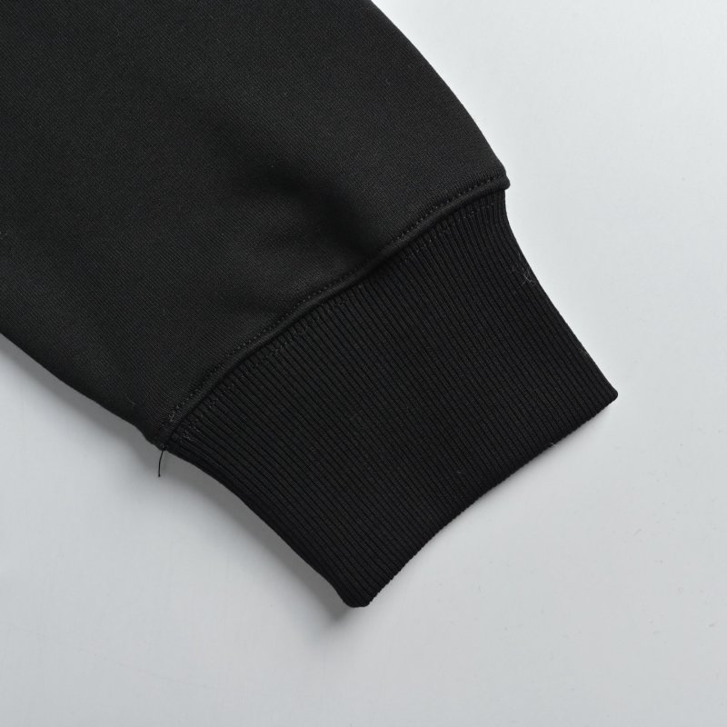 Dior Black Logo Embroidered Crewneck Sweatshirt view
