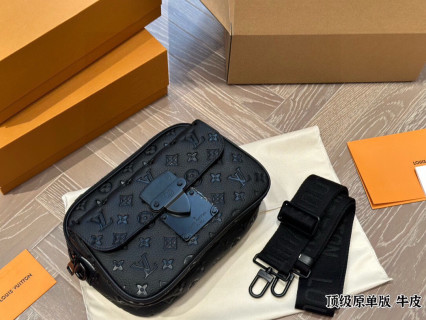 Louis Vuitton S-Lock Monogram Crossbody Bag Black view 5
