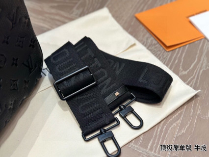 Louis Vuitton S-Lock Monogram Crossbody Bag Black view 6