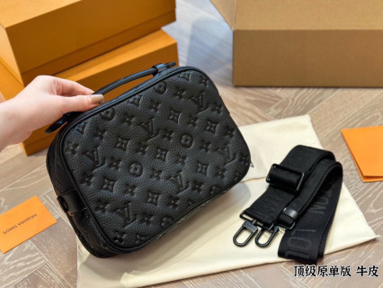 Louis Vuitton S-Lock Monogram Crossbody Bag Black view 7