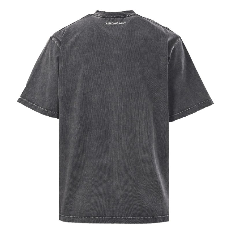 A Bathing Ape Black Graphic Logo T-Shirt view
