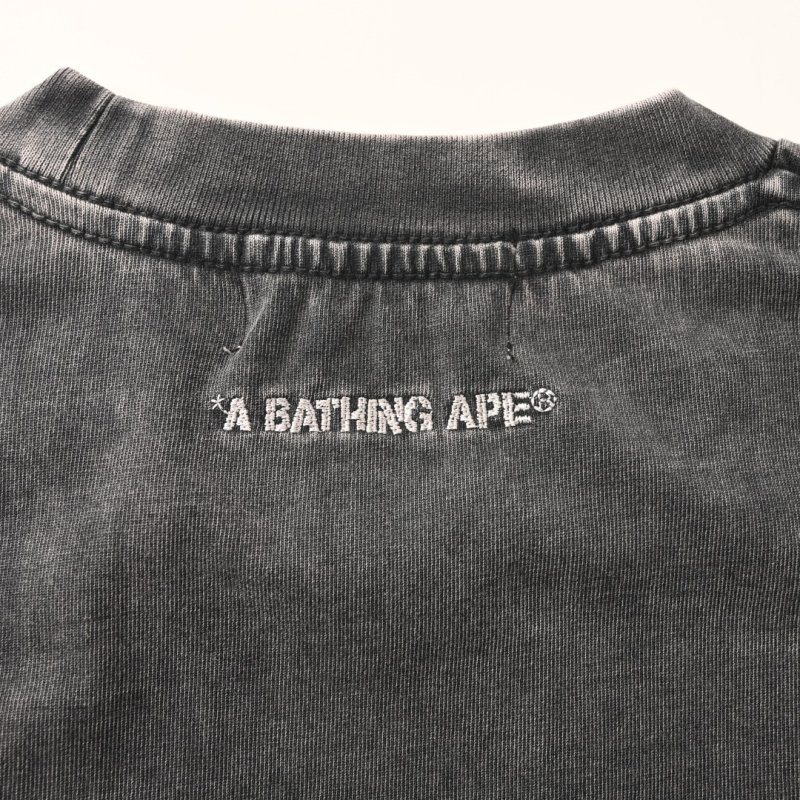 A Bathing Ape Black Graphic Logo T-Shirt view