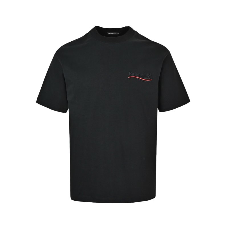 Balenciaga Black Logo Short Sleeve T-Shirt view