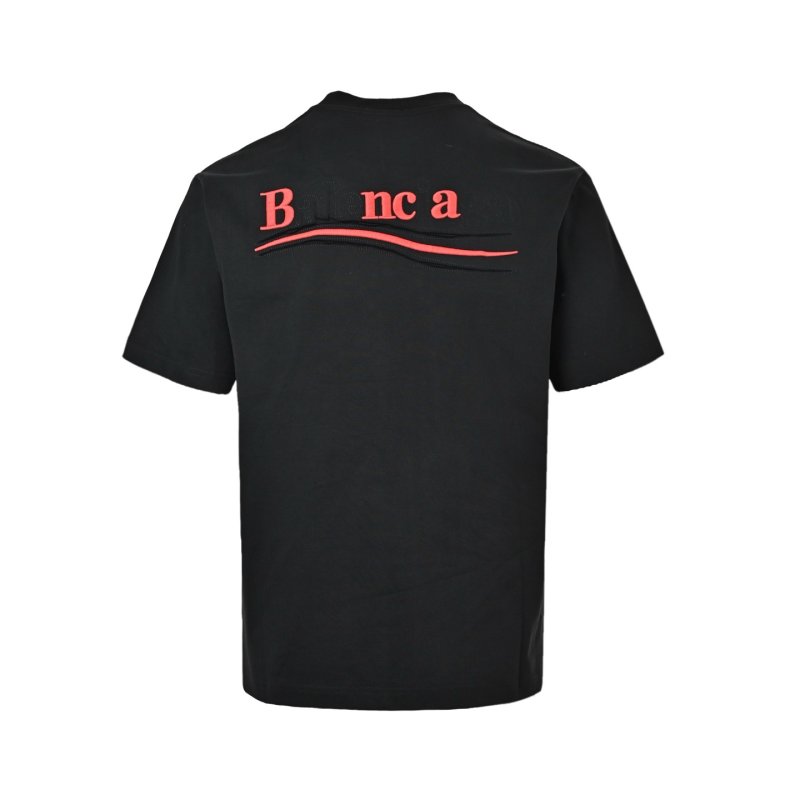 Balenciaga Black Logo Short Sleeve T-Shirt view