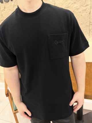 Gucci Embroidered Logo Black T-Shirt view 5