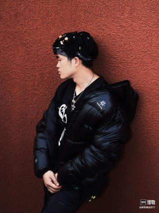 Black Quilted Puffer Down Jacket view 8