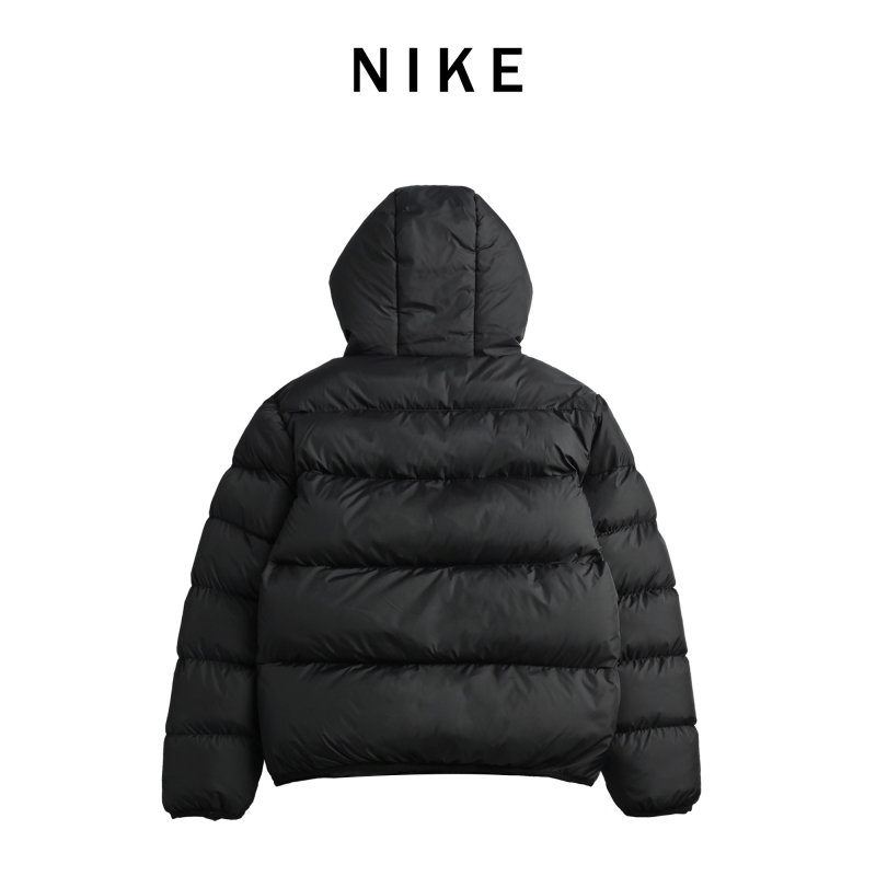 Nike Black Puffer Down Jacket view