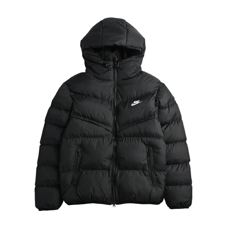 Nike Black Puffer Down Jacket view