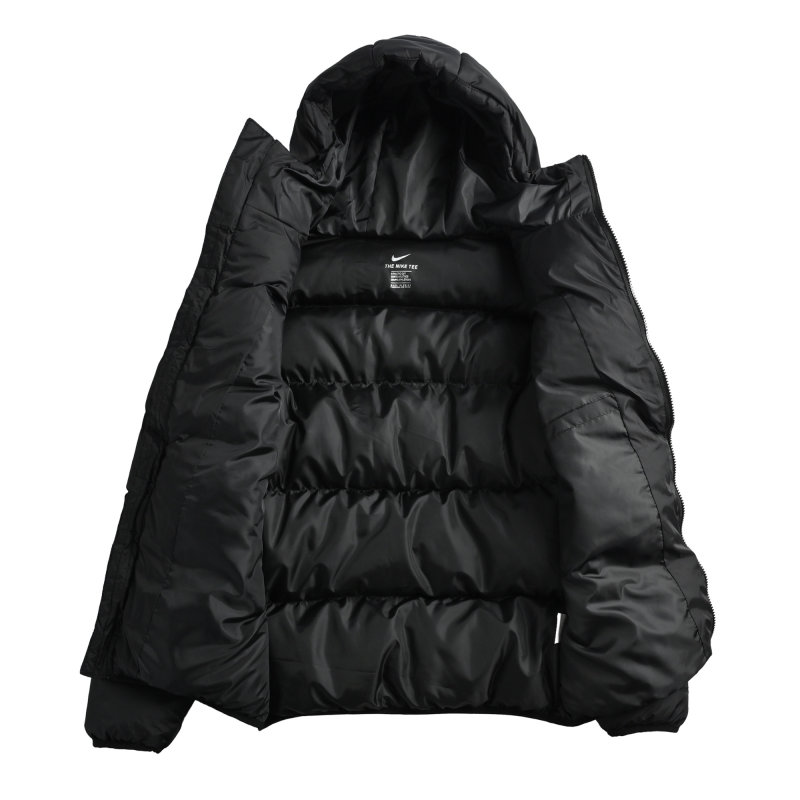 Nike Black Puffer Down Jacket view