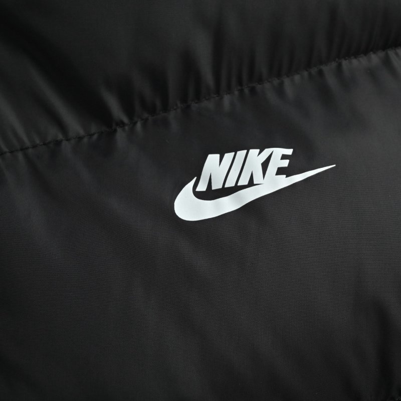 Nike Black Puffer Down Jacket view