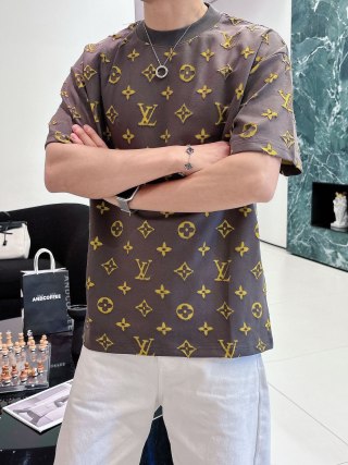 Louis Vuitton Monogram T-Shirt Brown Gold view 8