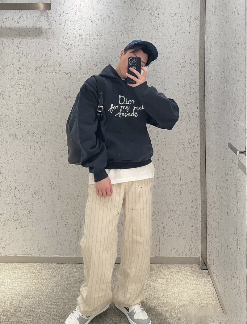 Dior Black 'For My Real Friends' Hoodie