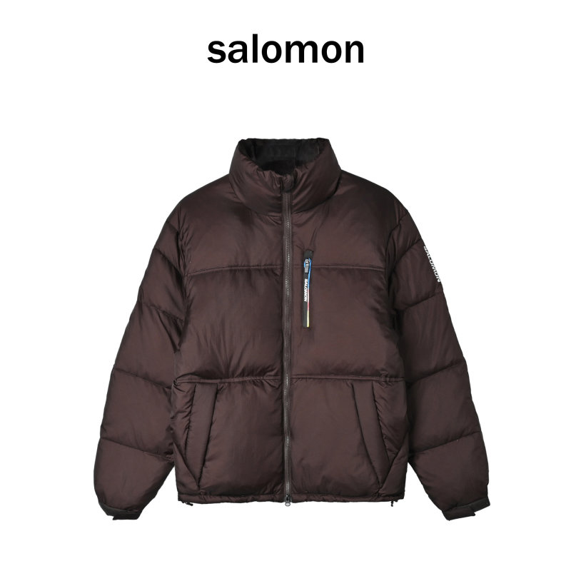Chocolate Puffer Down Jacket view