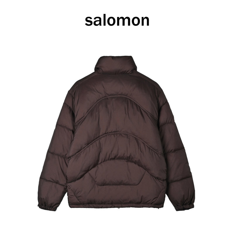 Chocolate Puffer Down Jacket view