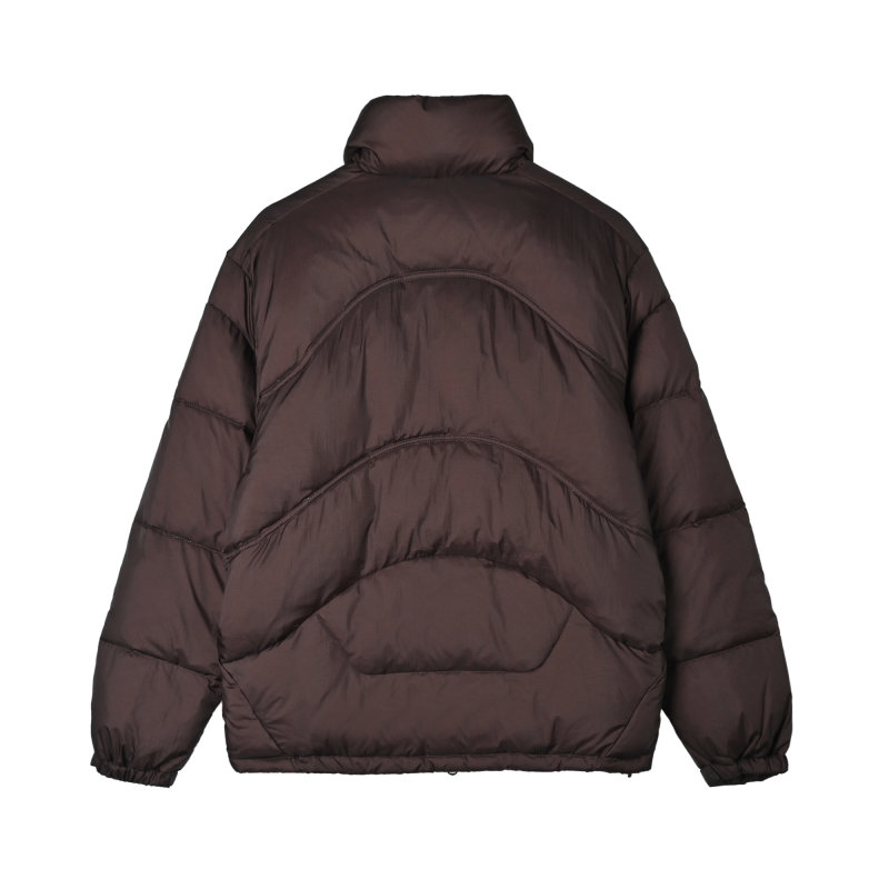 Chocolate Puffer Down Jacket view