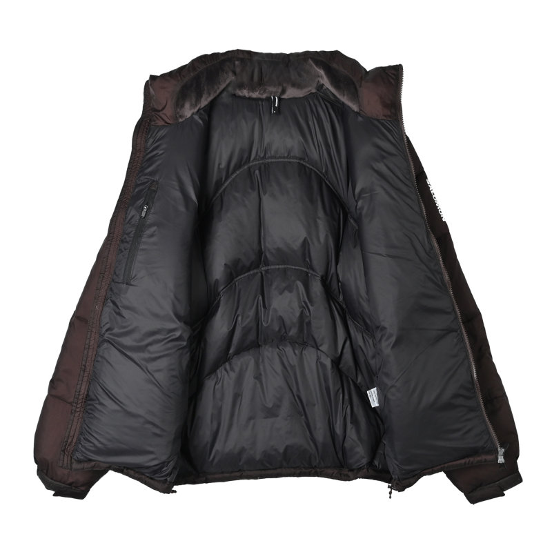 Chocolate Puffer Down Jacket view