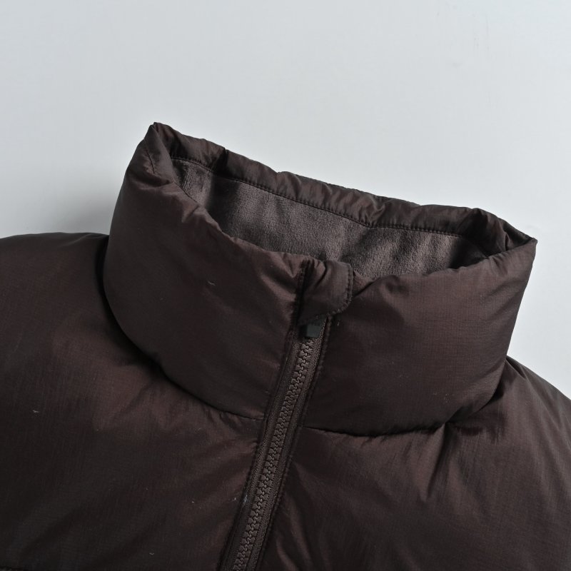 Chocolate Puffer Down Jacket view