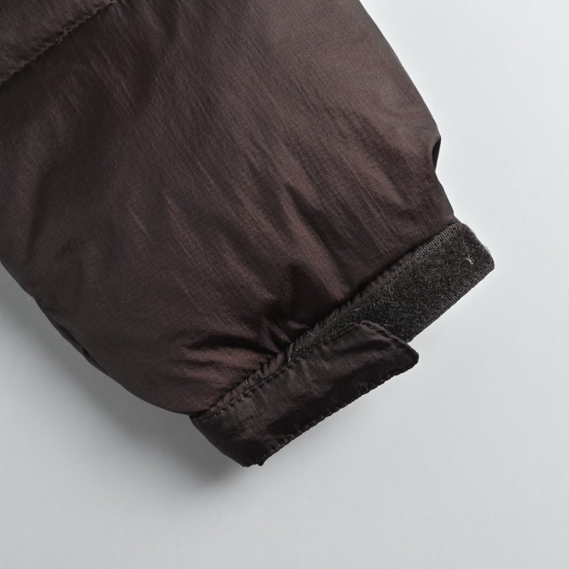 Chocolate Puffer Down Jacket view