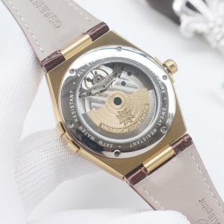 Vacheron Constantin Overseas 41mm Rose Gold Green Dial Tourbillon view 8