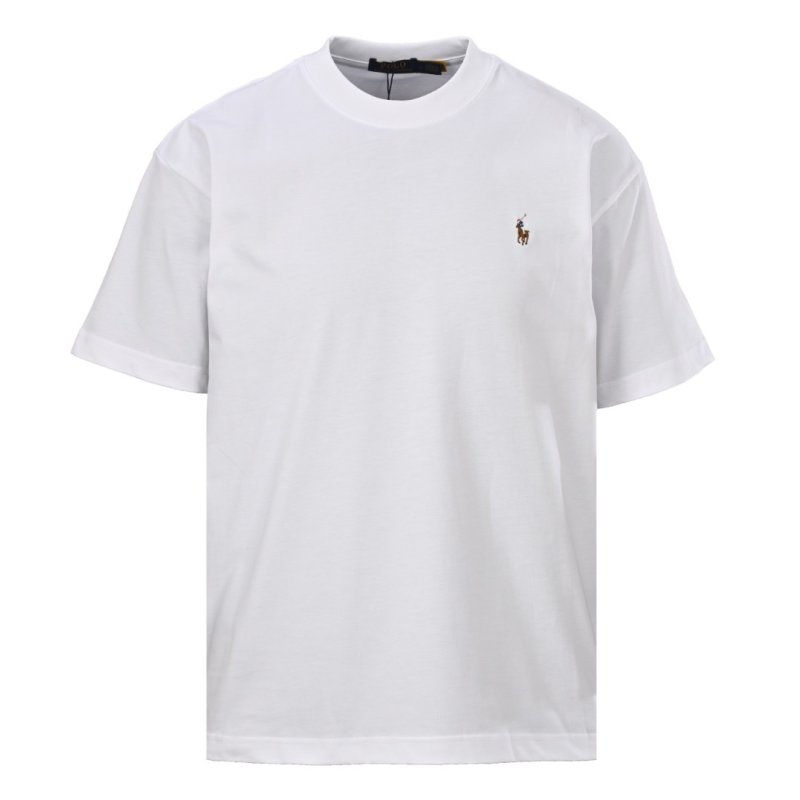 Polo Ralph Lauren White Crew Neck T-Shirt view