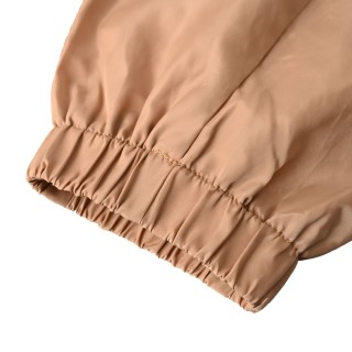 Gucci Beige Nylon Zip Hooded Windbreaker Jacket view 6