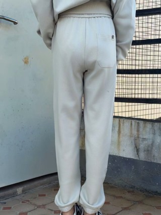 Loewe Cream Logo Zip Hoodie Tracksuit Set view 8