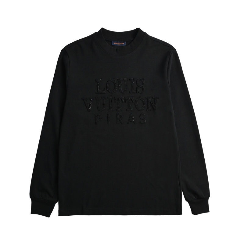 Louis Vuitton Black Studded Logo Sweatshirt view