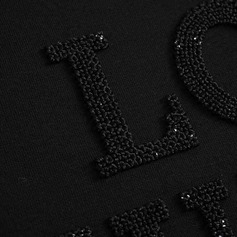 Louis Vuitton Black Studded Logo Sweatshirt view
