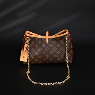 Louis Vuitton Monogram CarryAll BB Chain Shoulder Bag view 2