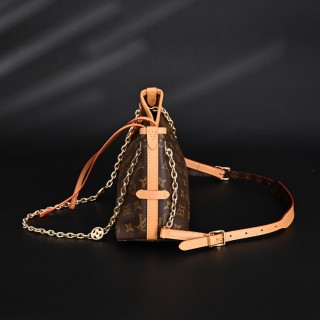 Louis Vuitton Monogram CarryAll BB Chain Shoulder Bag view 6