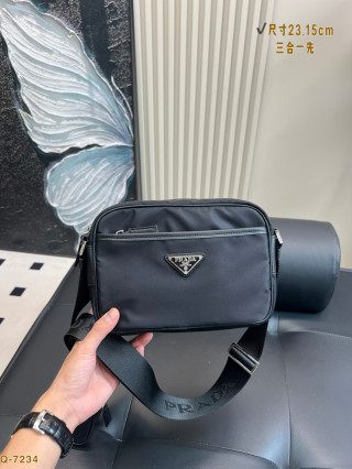 Prada 3-in-1 Camera Bag Black Nylon view 2