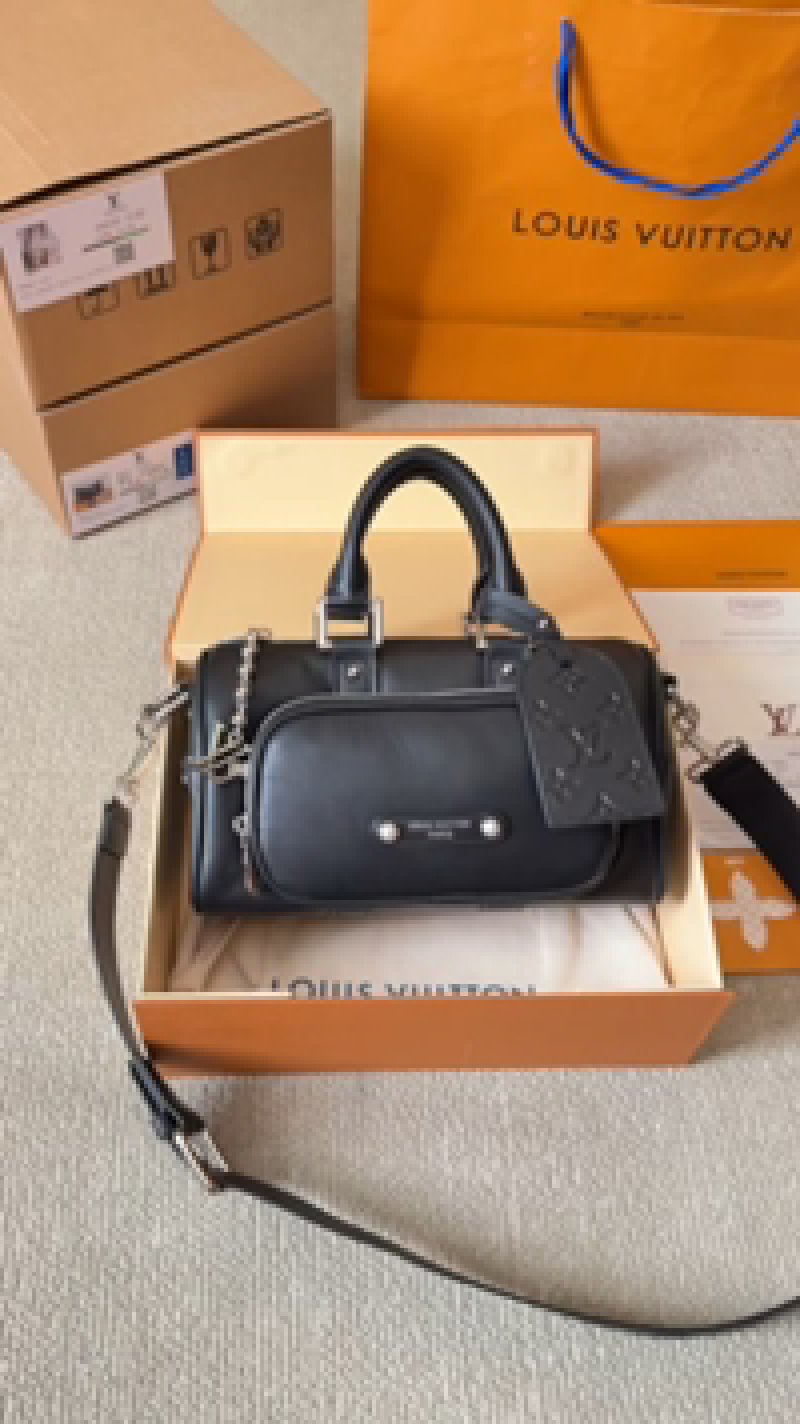 Louis Vuitton Speedy Handbag Black