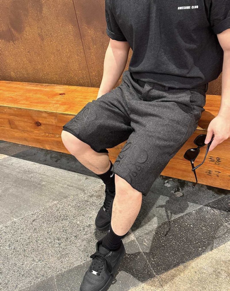 Charcoal Grey Casual Shorts