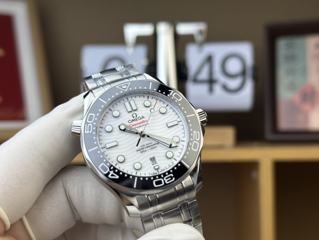 Omega Seamaster 300M Panda Dial Steel Watch view