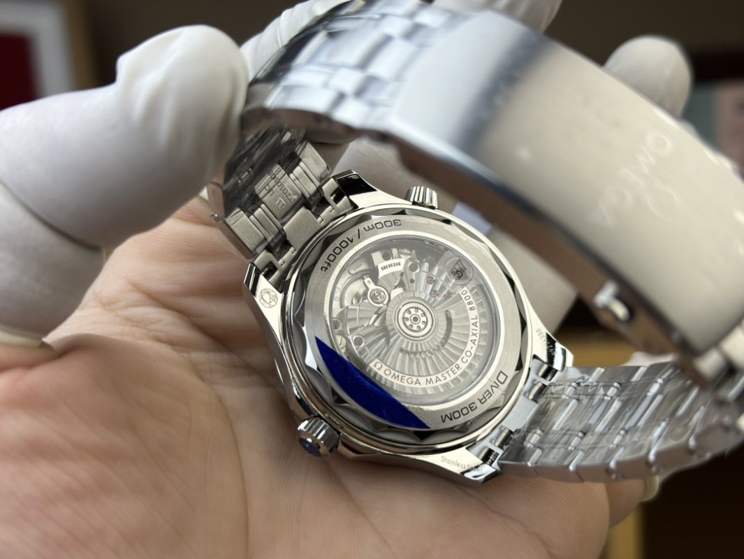 Omega Seamaster 300M Panda Dial Steel Watch view