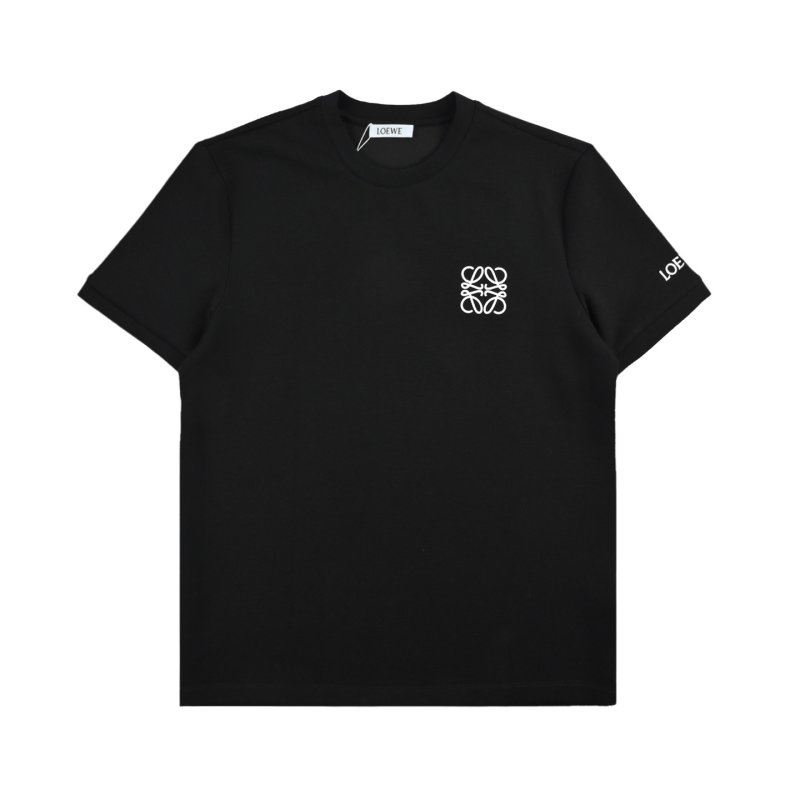 Loewe Anagram Black Short Sleeve T-Shirt view