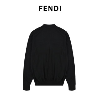 Stone Island Black Crewneck Sweatshirt with Chest Pocket view 7