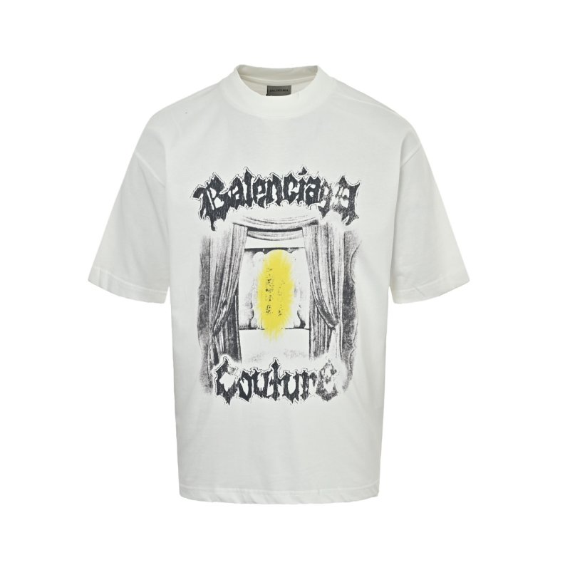 Cream Graphic Print Short Sleeve T-Shirt view