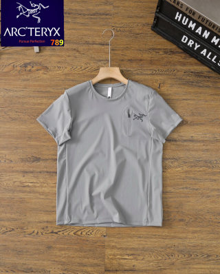 Arc'teryx Kadem Polo Black Short Sleeve T-Shirt view 3