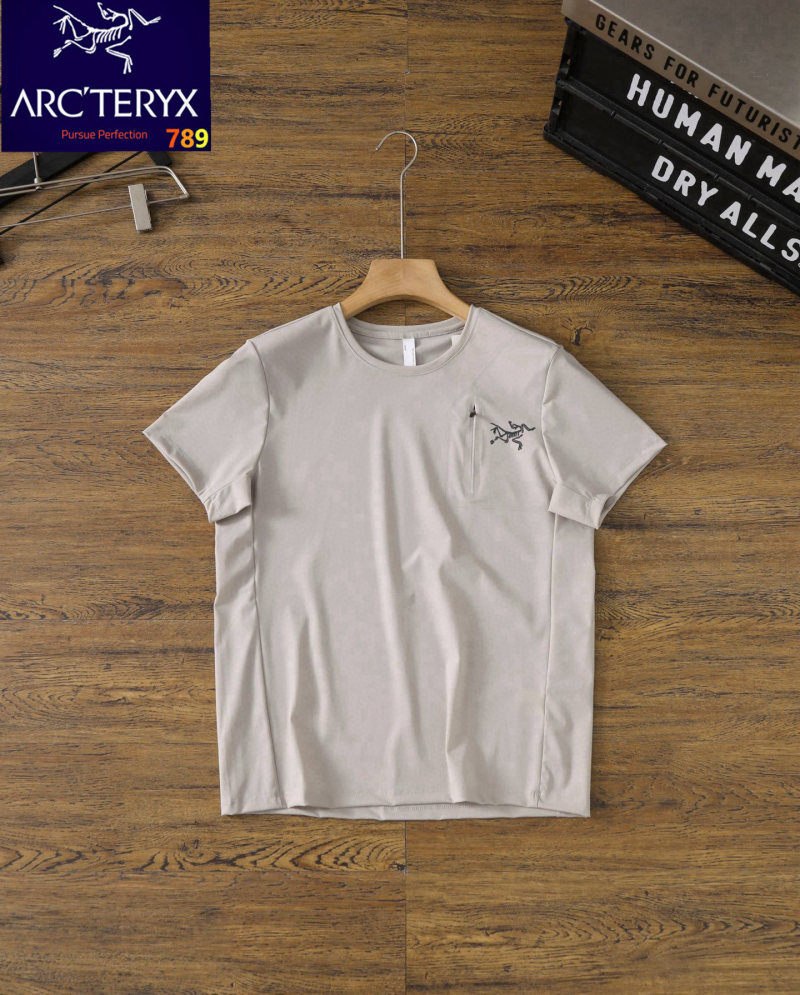 Arc'teryx Kadem Polo Black Short Sleeve T-Shirt view