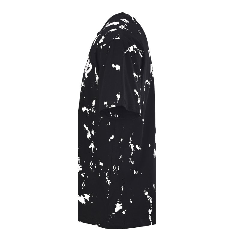 Dsquared2 Black Bleach Splash Logo T-Shirt view