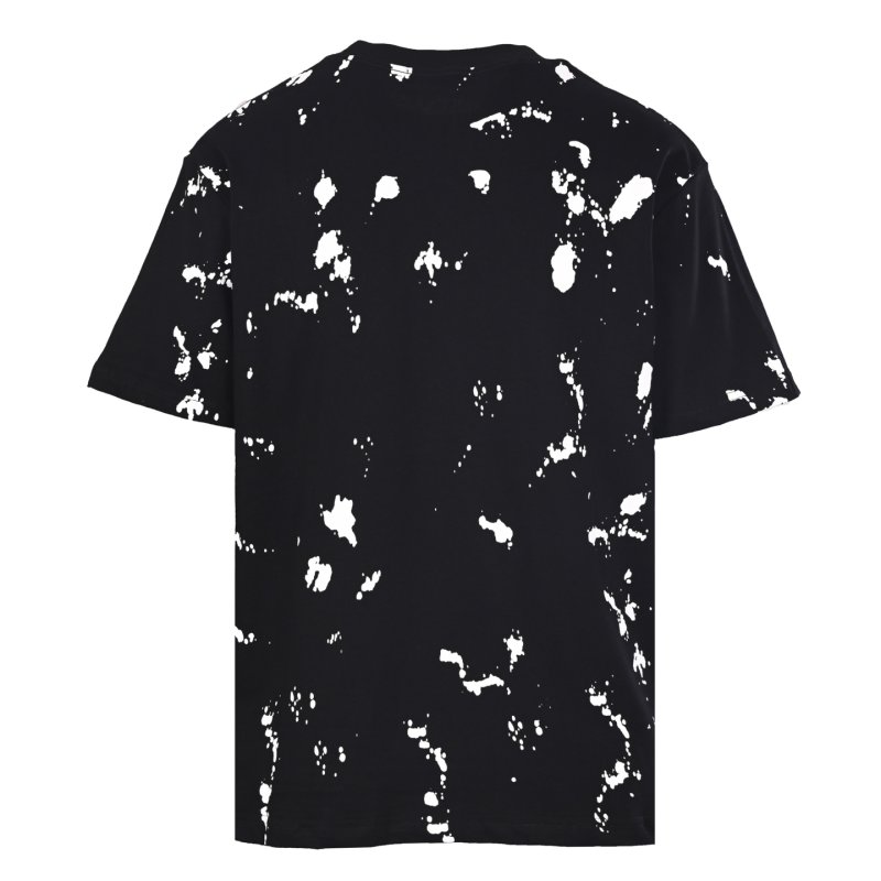 Dsquared2 Black Bleach Splash Logo T-Shirt view