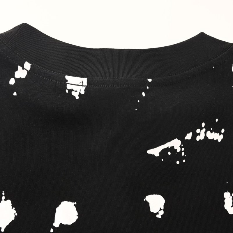 Dsquared2 Black Bleach Splash Logo T-Shirt view