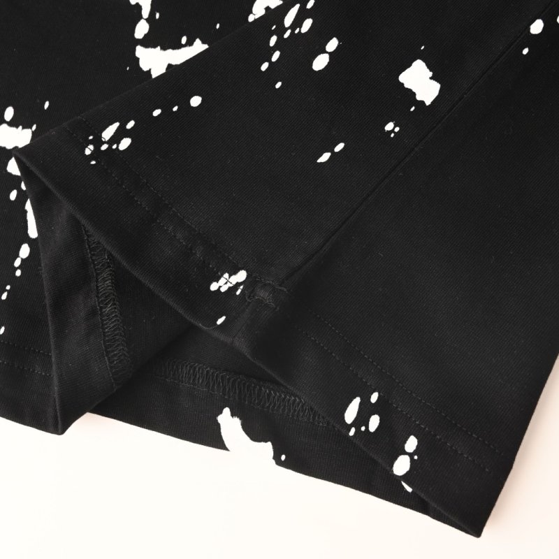 Dsquared2 Black Bleach Splash Logo T-Shirt view